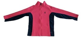 SPYDER Raider Full Zip Red Sweater Jacket Youth Sz Large - £18.43 GBP