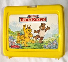 1986 The World of Teddy Ruxpin School Lunch Kit w/Thermos King-Seeley Thermos - £31.54 GBP