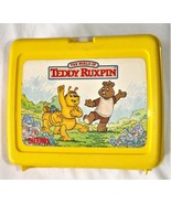 1986 The World of Teddy Ruxpin School Lunch Kit w/Thermos King-Seeley Th... - £31.89 GBP