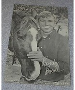 1960&#39;s Carnival Arcade Card Western TV Star Randy Boone The Virginian - $6.00