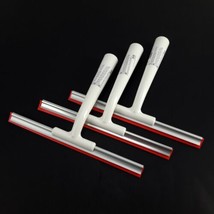 (Lot of 3) IKEA Shower Squeegee White / Red Lillnaggen New - £13.10 GBP