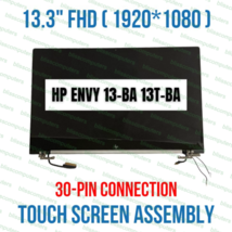 L96781-001 HP 13T-BA000 13T-BA100 LCD Display Touch Screen Bezel Assembly Silver - £239.89 GBP