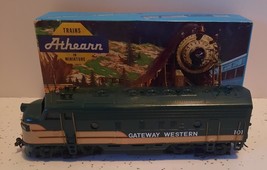 Athearn HO Scale Gateway Western Diesel Locomotive UNTESTED 101 42005 - $892.18 MXN