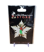 Disney Store Limited Edition Goofy Snowflake Pin - NEW - $76.71 CAD