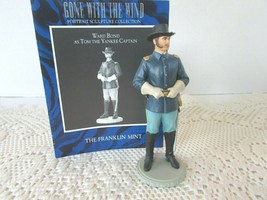 GWTW 1990 FRANKLIN MINT PORTRAIT SCULPTURE FIGURINE TOM  AS THE YANKEE C... - $15.79