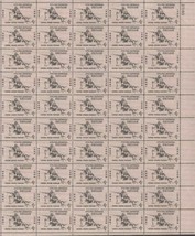 Rifleman At Battle of Shiloh Sheet of Fifty 4 Cent Postage Stamps Scott 1179 - £14.34 GBP