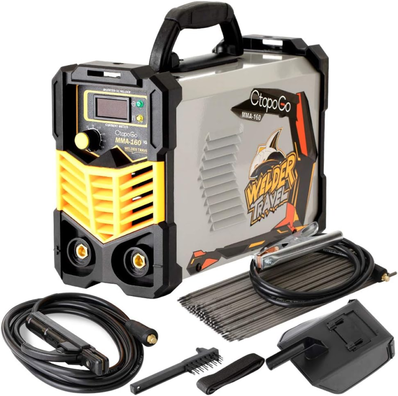 Inverter Digital Display LCD Hot Start Welder with Welding Stick Electro... - $146.67