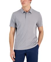 Alfani Polo Shirt Men's XL Storm Grey AlfaTech Stretch Solid Stretch - $16.99