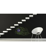 Peacock Feather - Vinyl Wall Art Decal - $28.00