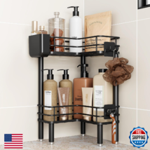 Orimade Rustproof 2 Tier Floor Standing Corner Shower Caddy Organizer wi... - $65.71