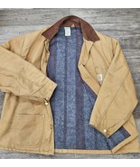 Vintage Carhartt Chore Coat Duck Blanket Lined Jacket Workwear Mens XL R... - $82.34 CAD
