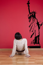 The Statue of Liberty - Vinyl Wall Art Decal - $59.00