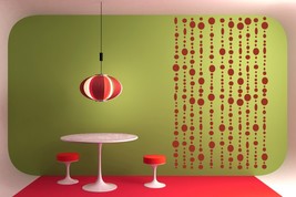 Beaded Curtain - Vinyl Wall Art Decal - £58.73 GBP
