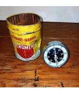 Vintage Stewart-Warner tachometer Model 757-W RPM Gauge, Tin - $26.73