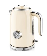 Electric Kettle - 57Oz Hot Tea Kettle Water Boiler With Thermometer, 150... - £83.66 GBP