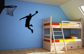 Awesome Basketball Action - Vinyl Wall Art Decal - £33.56 GBP