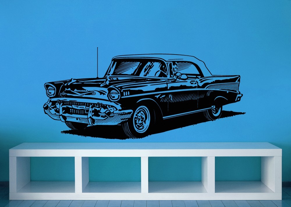 1950's Classic Chevy - Vinyl Wall Art Decal - $49.00
