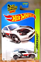 2014 Hot Wheels #249 HW Workshop-HW Performance NISSAN 370Z White w/Chro... - £9.55 GBP