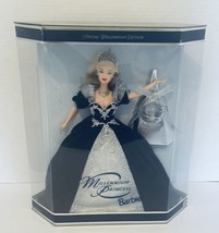 Barbie Millennium Keepsake Princess Special Edition Blue Velvet Silver Dress - £27.94 GBP