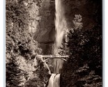 RPPC Simmons Da The Falls Lodge Multnomah Falls Oregon Unp Dimmitt Carto... - $4.04