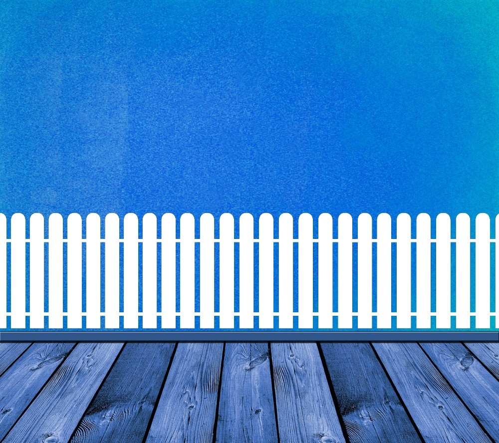 Primary image for Picket Fence - Vinyl Wall Art Decal