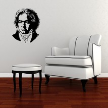 Beethoven Bust - Vinyl Wall Art Decal - $45.00