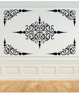 Decorative Scroll Panel or Ceiling Panel - Vinyl Wall Art De - £43.72 GBP