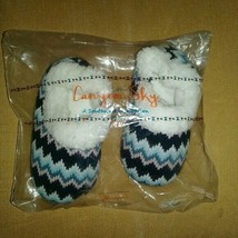New Canyon sky girl&#39;s blue/pink/white slippers size M - $5.00