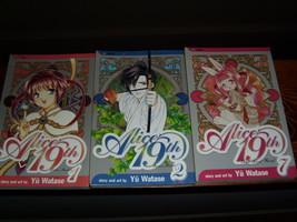 Alice 19th manga lot of 3 by Yu Watase - $15.00