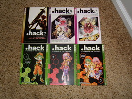 Manga lot of 6 .hack//legend of the twilight and AI Buster - $23.00