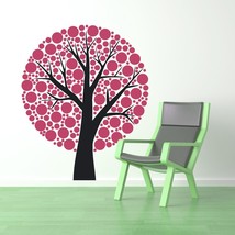 Tree of Polka Dots - Vinyl Wall Art Decal - $69.00