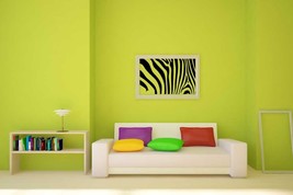 Zebra Print - Vinyl Wall Art Decal - £14.37 GBP