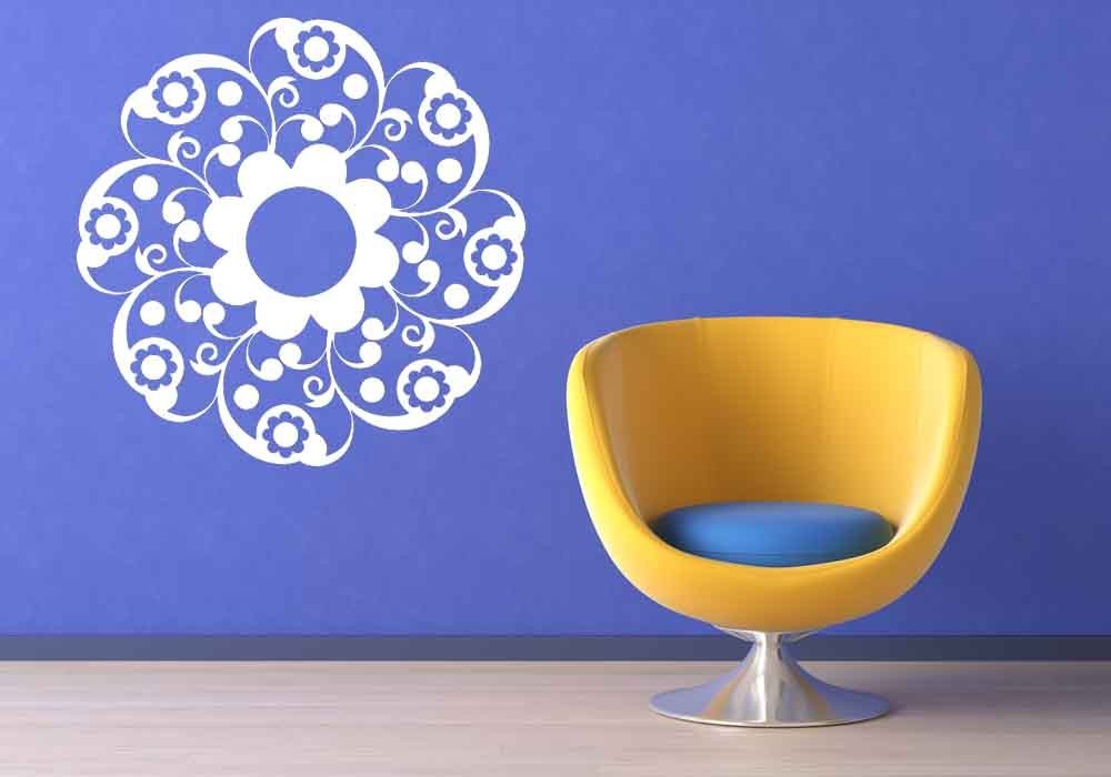 Primary image for Whimsical Daisy Medallion -  Vinyl Wall Art Accents