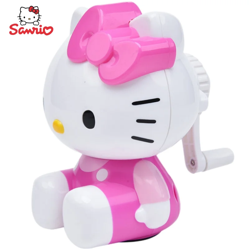 New Hello Kitty Anime Peripheral Kawaii Cute Cartoon Pencil Sharpener Creative - £15.98 GBP