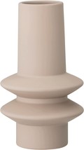 Bloomingville Stoneware Vase, Latex Glaze, Matte Taupe Color - £29.30 GBP