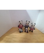 Sylvanian Families Calico Critters Panda Family of 5  - $10.00