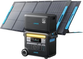 Anker PowerHouse 767 Portable Power Station+Expansion Battery 2x200W Solar Panel - £4,795.32 GBP