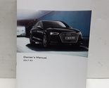 Original Owners Manual for Audi A3 Sedans 2017 [Paperback] Auto Manuals - $101.92