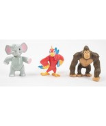 RAINFOREST CAFE ORLANDO RFC 3 ANIMAL FIGURE ELEPHANT MCCAW GORILLA CAKE ... - $7.12