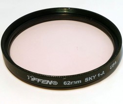 Tiffen Sky 1A 62mm Lens Filter skylight  - original genuine  made in USA - £19.05 GBP