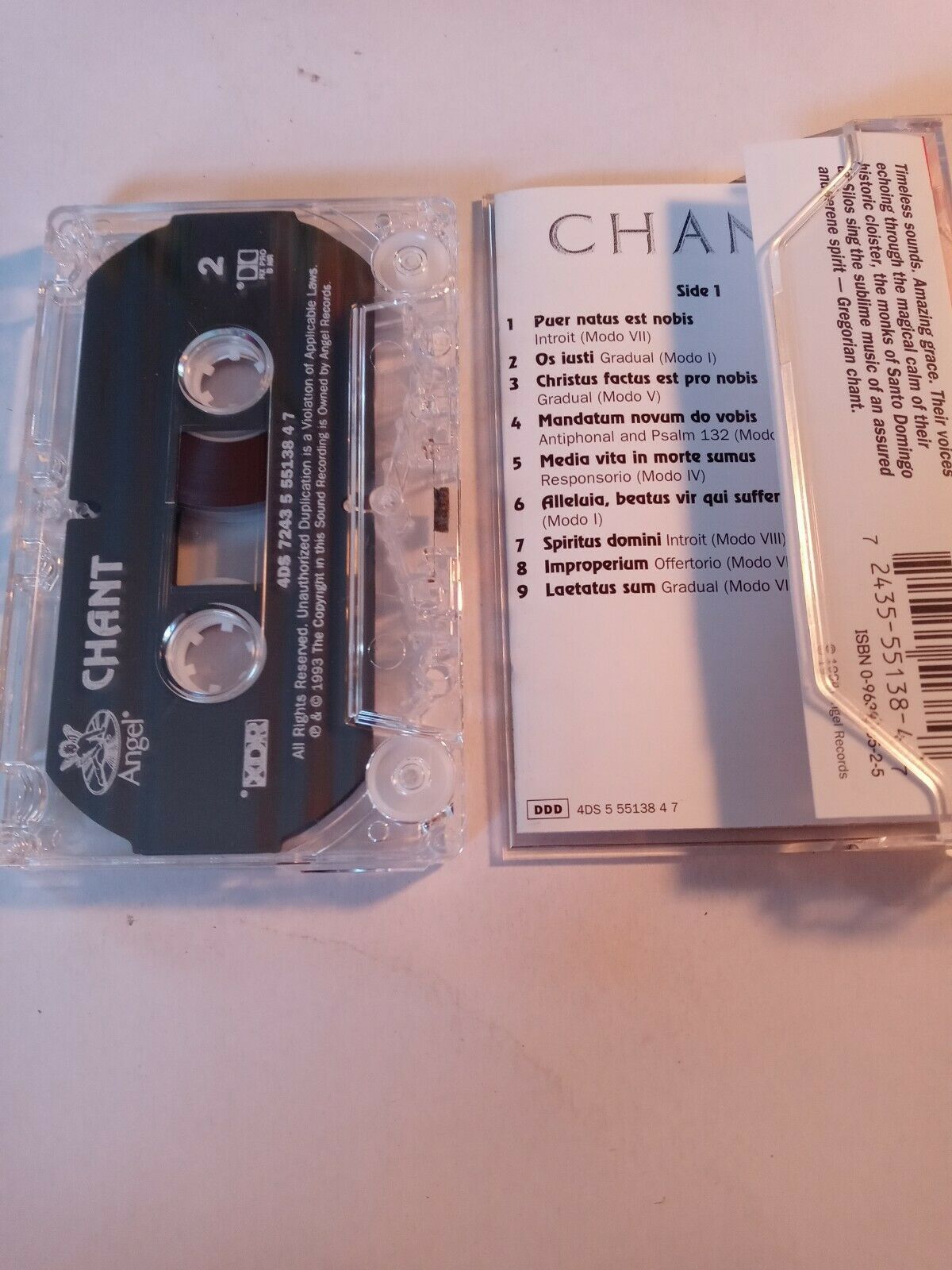 Chant ~ The Benedictine Monks of Santo Domingo de Silos ~ Cassette Item image 4