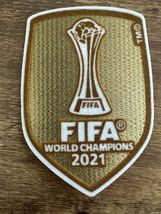 Chelsea FC 2021 FIFA Club Cup World Champions League Winners Gold Badge Patch - £12.53 GBP