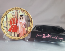 Enesco From Barbie With Love Mini Plate A Thousand and One Nights &amp; Easel - £7.08 GBP