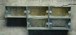 Switch Box, Open Bottom, 4&quot;in. Long, 2-1/4&quot;in. Wide, 2&quot;in. Deep Lot Of 5 - $16.86