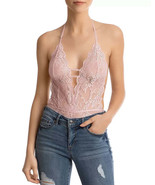 In Bloom by Jonquil Violet Lace Teddy - $27.00