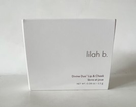 Lilah B Divine Duo Lip &amp; Cheek Shade &quot;B Incredible&quot;  0.08oz Boxed - £39.75 GBP