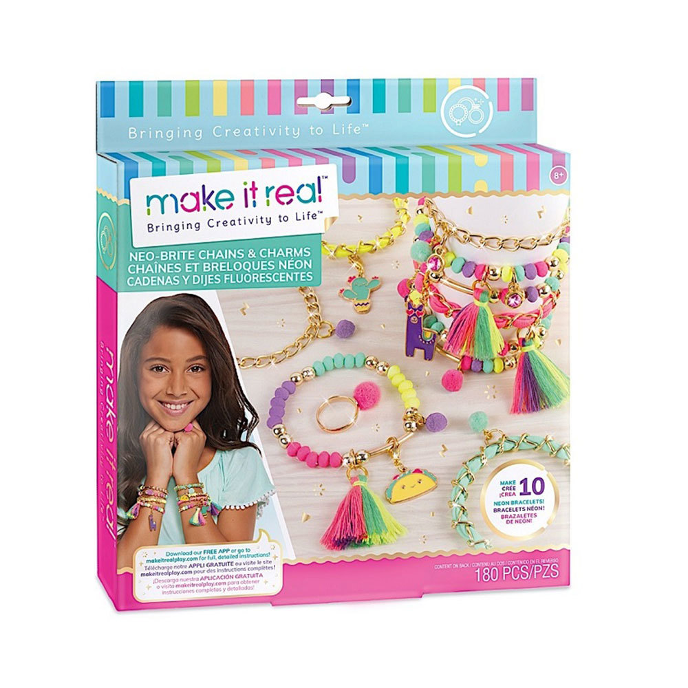 Neo-brite Chains and Charms Jewelry Craft Kit - $40.43