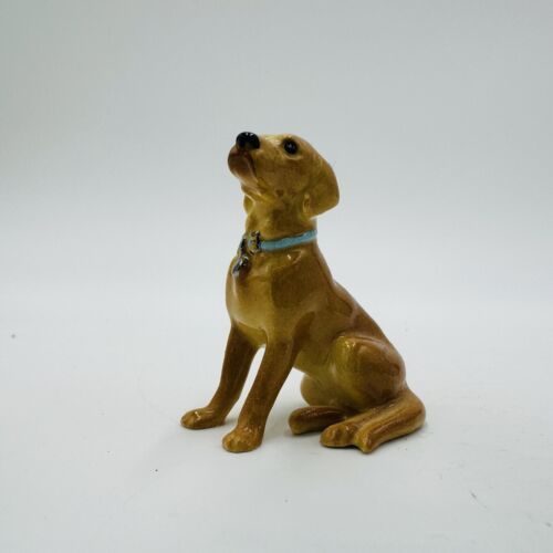 Primary image for Hagen Renaker Labrador Retriever Dog Sitting Miniature Porcelain Figurine