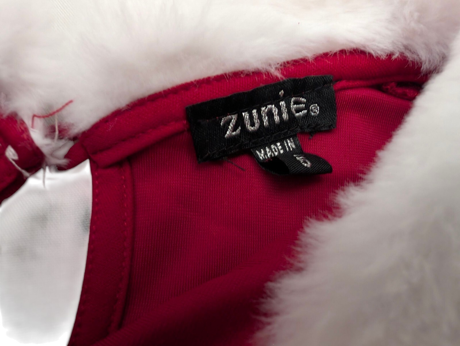 Girls Size 6 Dress  Christmas Santa Formal Velvet By Zunie Item image 5