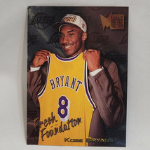 Kobe Bryant Fleer Metal 1996-97 Fresh Foundation RC Rookie Card #137 - £68.06 GBP